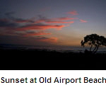 Sunset at Old Airport Beach